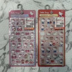 ハローキティ ボンボンドロップシール 2シートセット