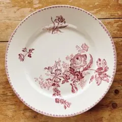 クレイユモントロー オーバルプレート フランスアンティーク皿 MILA