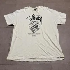 Old Stussy　半袖　tシャツ　白　TOKYO CHAPTER ANIV