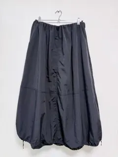 ZARAナイロン バルーンスカート ミディ丈ボリュームスカート