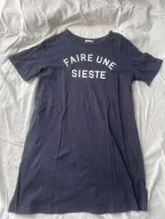 GU半袖Tシャツ ネイビー