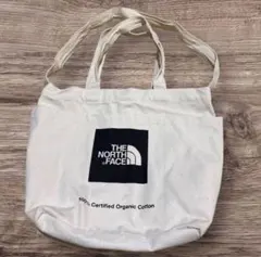 ノースフェイス　オーガニックコットン 2Wayトートバッグ【未使用品】※汚れあり