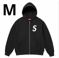 Supreme S Logo Zip Up Hooded Sweatshirt