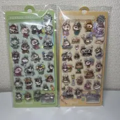 BONBON DROP可愛いキャラクター3Dシールぷくぷくシールラブブステッカー