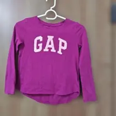 GAP KIDS 長袖カットソー ピンク スパンコールロゴ 120cm