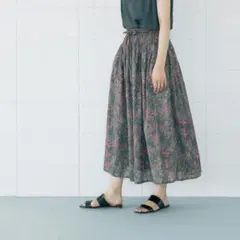 ［北欧暮らしの道具店］SOIL 花柄 ガウチョパンツ 北欧暮らしの道具店］SOIL 花柄 ガウチョパンツ - メルカリ