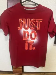 NIKE JUST DO IT. 赤 Tシャツ S