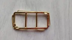 【訳あり品】レトロなゴールドバックル