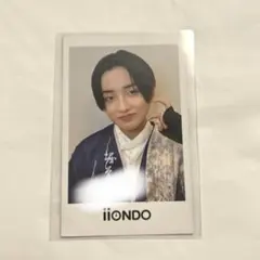 【サイン入り】iiONDO 堀蒼寿 チェキ風ソロカード はつ恋ONDOver