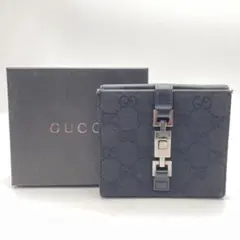 未使用品】 GUCCI グッチ ジャッキーGG 二つ折り財布 - メルカリ