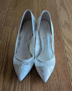 DIANA Cinderella レースパンプス 23.5センチ ヒール7センチ - メルカリ