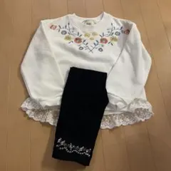 トレーナー　レギンス　セット　120サイズ　女の子