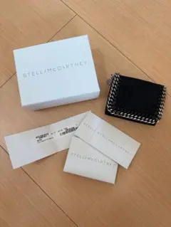 STELLA McCARTNEY ファラベラ ミニウォレット三つ折りブラックのサムネイル