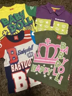 BABYDOLL ベビーTシャツ4枚セット　90