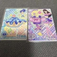 f*l様 アイカツ アンコール ロケテ 霧矢あおい ブルーステージ 3枚