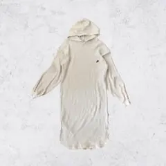 FILA ワッフル フード ロングワンピース ノームコア スポーツMIX 古着