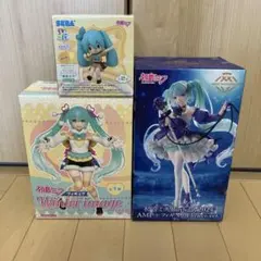 初音ミク フィギュア3種まとめ売り