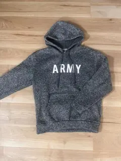 BARCEDOS グレー ARMYパーカー Lサイズ