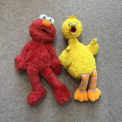 カウズ　セサミストリート ぬいぐるみセット 3体 ユニクロ KAWS × セサミストリート ぬいぐるみ セット – ROBOTROBOT