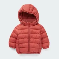 ユニクロ　パフテックウォッシャブルパーカ　サイズ100 赤