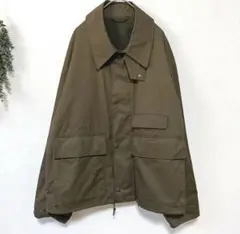 Uniqlo U ユーティリティ ショートブルゾン L オリーブ