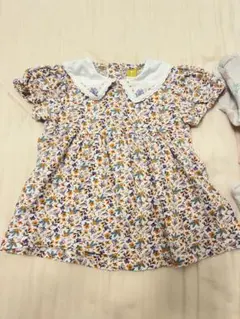 moimoln モイモルン花柄刺繍襟付きワンピース　おまけ付きのサムネイル