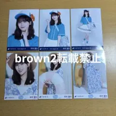 乃木坂46　岩本蓮加　全ツ　東京都ver.コーデ　コンプ　生写真