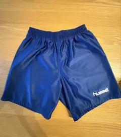 hummel サッカーパンツ ブルーのサムネイル
