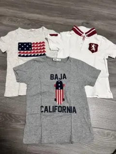 110、120３点セットTシャツ