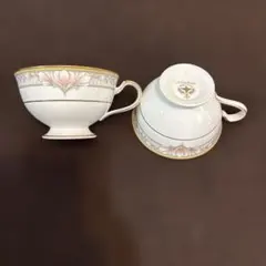 ノリタケ　シャーロット　カップのみ　２客　ペア