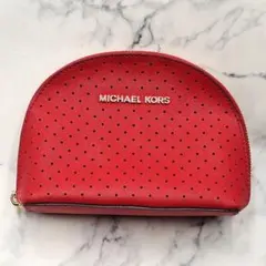 【MICHAEL KORS】マイケルコース ポーチ 赤