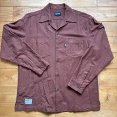 Schott NYC 長袖シャツ ブラウン Lサイズのサムネイル