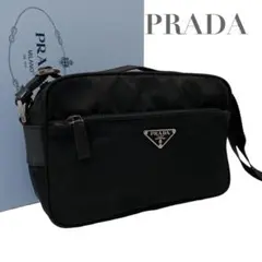 【極美品】プラダ　ナイロン　三角ロゴ　ショルダーバッグ　カメラバッグ　5991