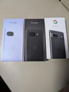 Google Pixel 7a / 9a×２空箱＋未使用付属品セット
