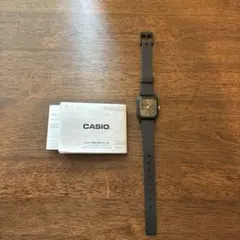 CASIO カシオ　アナログ腕時計 ブラック