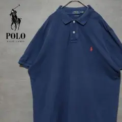 美品✨ポロラルフローレン半袖ポロシャツL！大人の魅力引き立つお洒落 