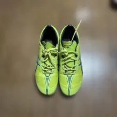 値下げしました！ASICS スパイクシューズ 25.5cm イエロー/ネイビー