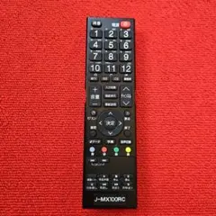 J-MX100RC テレビ用リモコンのサムネイル