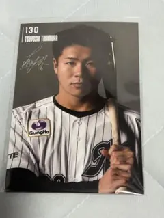 マリーンズオンラインくじ FANBOOK第3弾 谷村 剛 ブロマイド