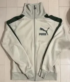 【プーマ】ジップアップジャージ トラックジャケット サイドライン 羽織り