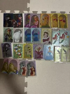 ディズニーキャラクターカード 25枚セット