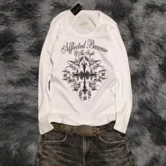 LGB 長袖カットソー archive 00s お兄系 y2k v系 LGB クロスカットソー Tシャツarchive 00s お兄系 v系 - メルカリ