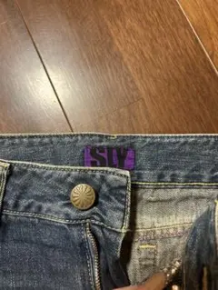 SLY デニムタイトスカート スリット入り