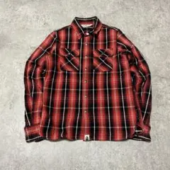 オンブレチェックシャツ シャツ