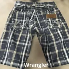Wrangler チェック柄 ハーフパンツ30インチのサムネイル