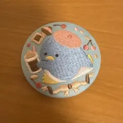 サンリオキャラクターズ 刺繍缶バッジビスケット3 タキシードサム