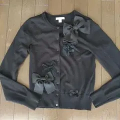 カプリシャスミー　H&M ブラック カーディガン XS