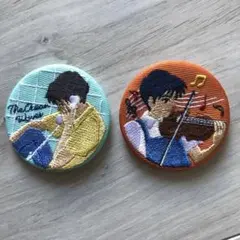 ジブリ 刺繍ブローチコレクション メンズver. 2個セット