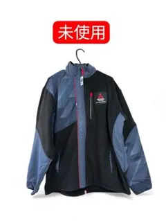 未使用 三菱 フリースジャケット 黒/青