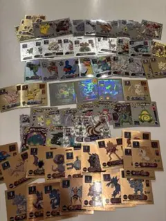 ゲ*ン様 ポケモン　シール烈伝　キラまとめ売り